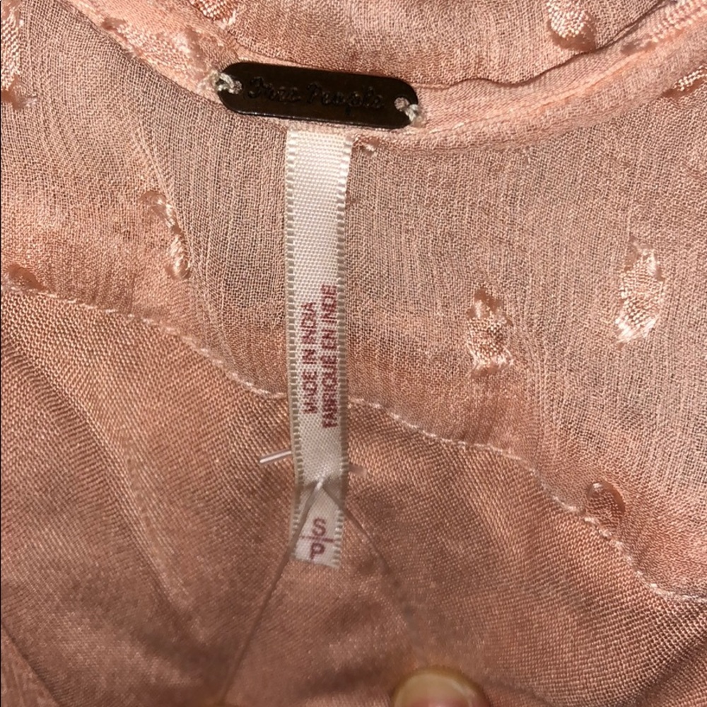 Free People Long Sleeve Mini Dress - Picture 3 of 8